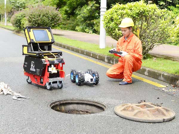 横峰管道机器人检测