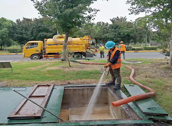 横峰化油池清理